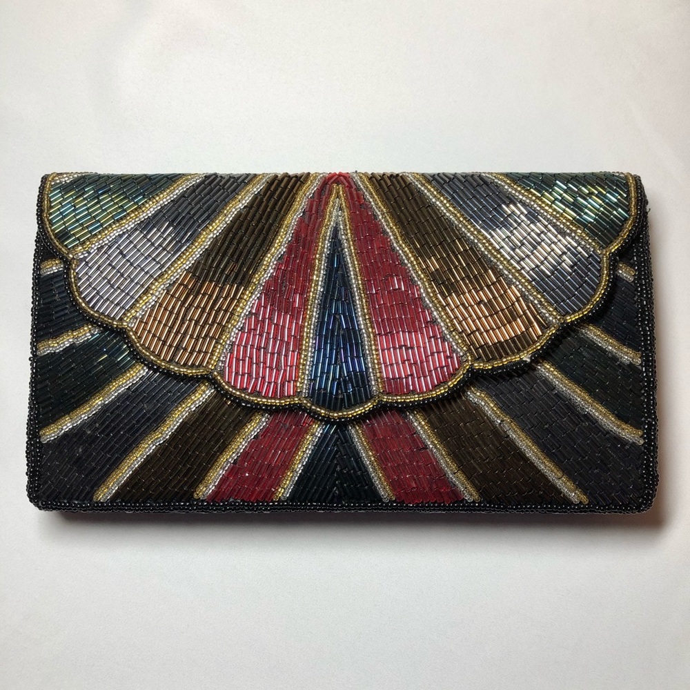 Vintage Beaded Clutch
